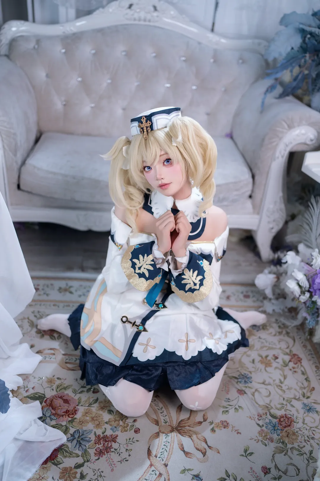 【芭芭拉cos】原神蒙德偶像的双场景生日写真 - 第 5 张
