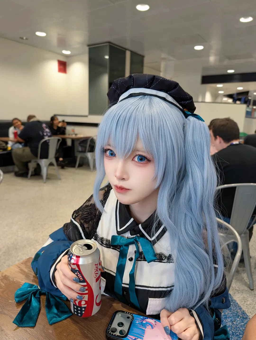 【星街彗星cos】hololive蓝发歌姬的漫展日常 - 第 1 张