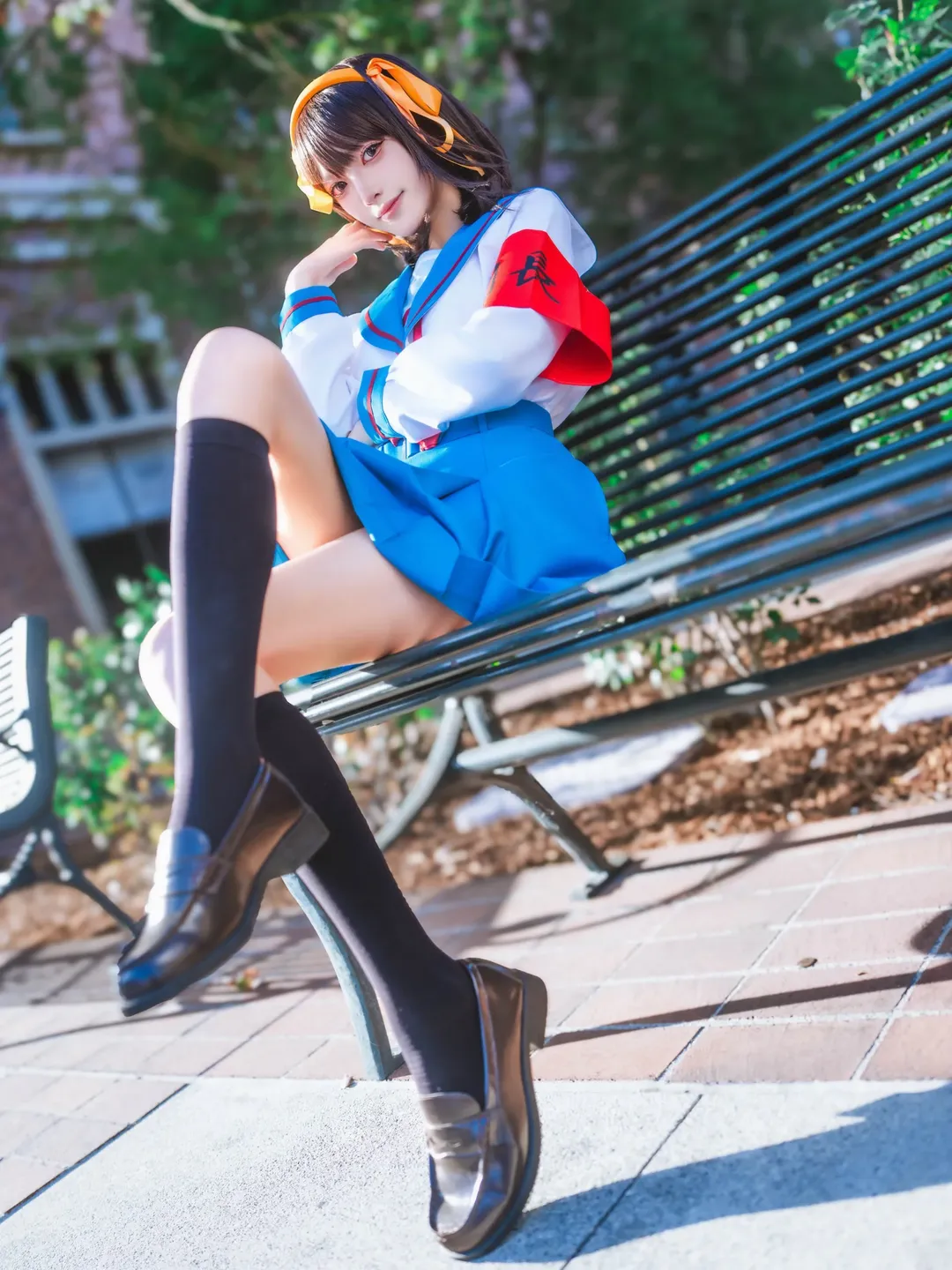 【凉宫春日cos】凉宫春日的忧郁，暑假外景拍摄 - 第 3 张