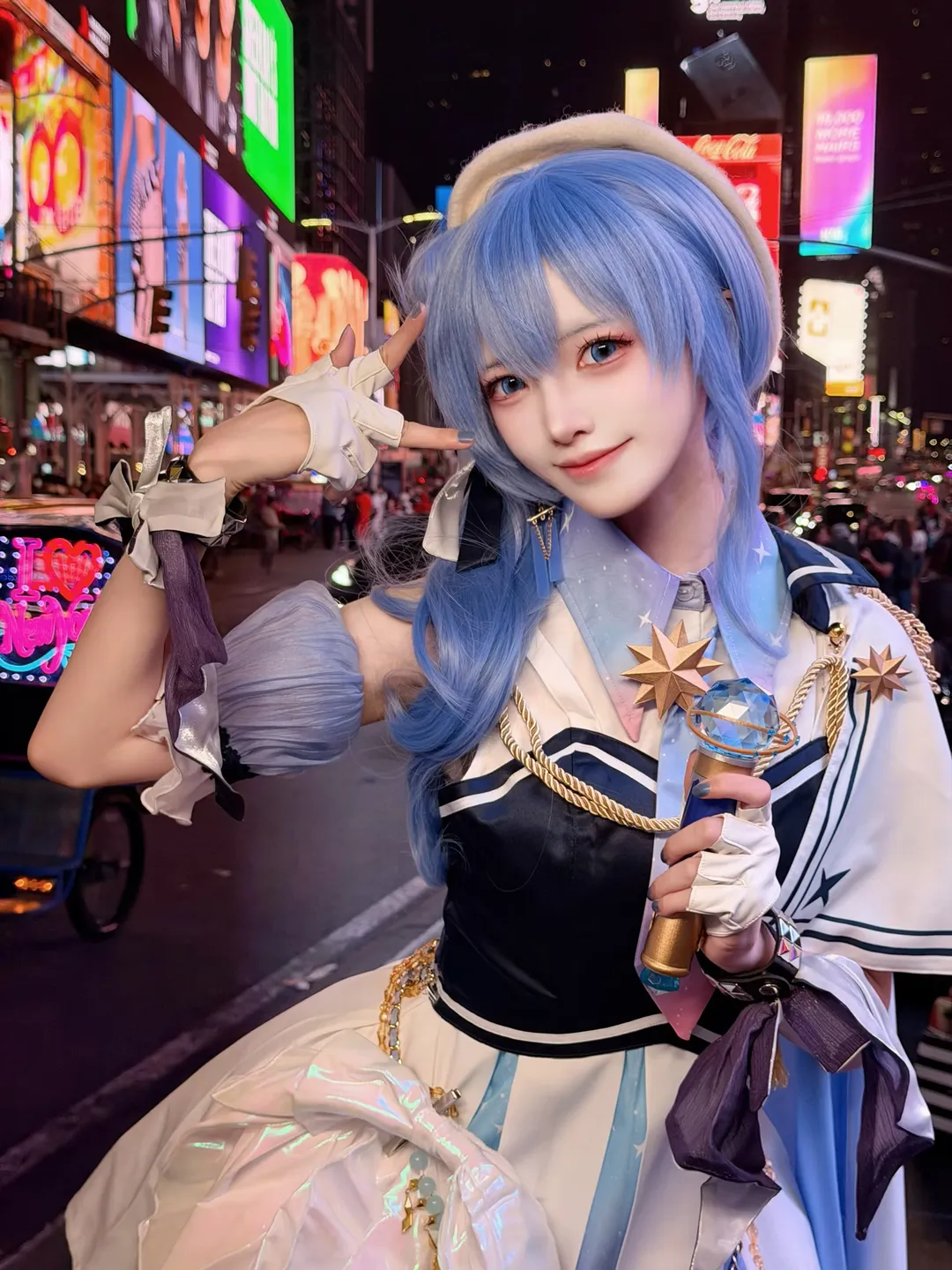 【星街彗星cos】hololive偶像的紐約夜景記錄 - 第 1 張