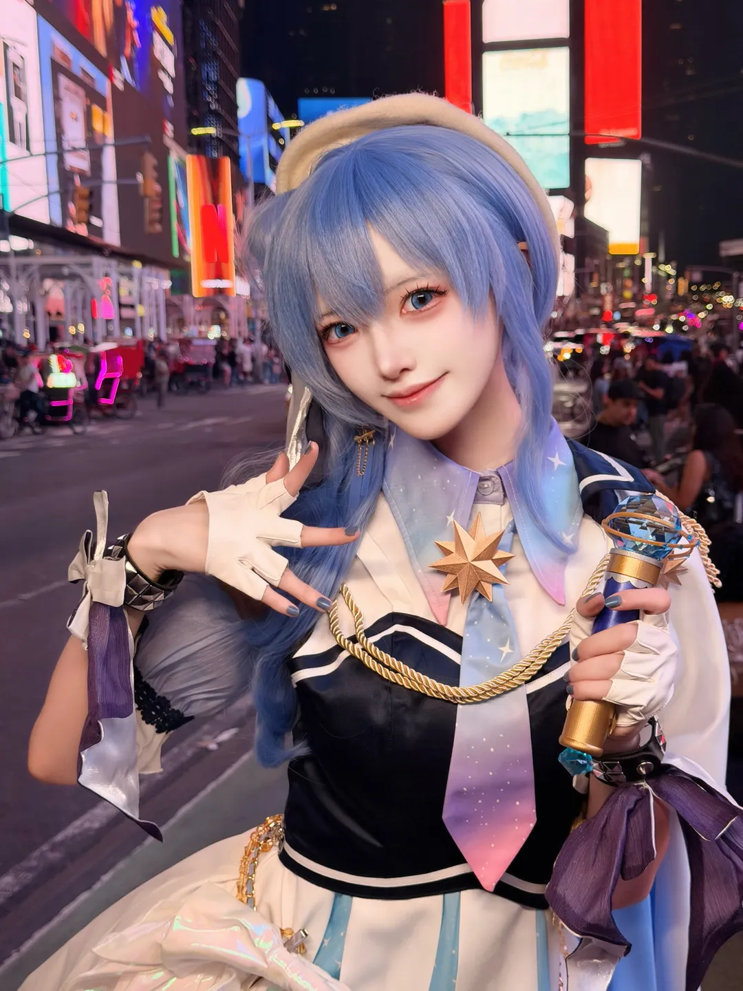 【星街彗星cos】夜幕下的hololive舞台之星 - 第 1 张