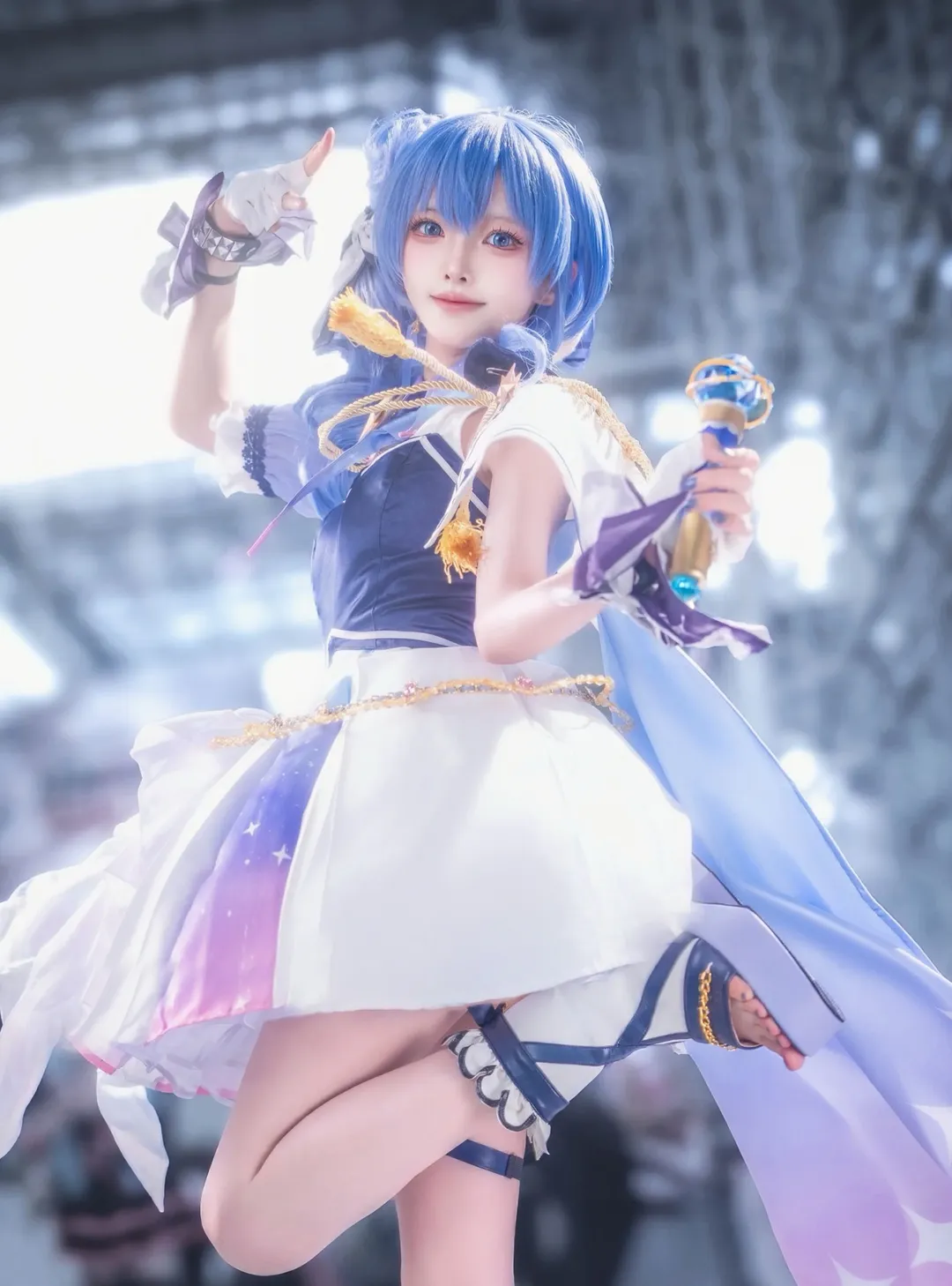 【星街彗星cos】藍髮星空魔法少女的漫展場照記錄 - 第 1 張
