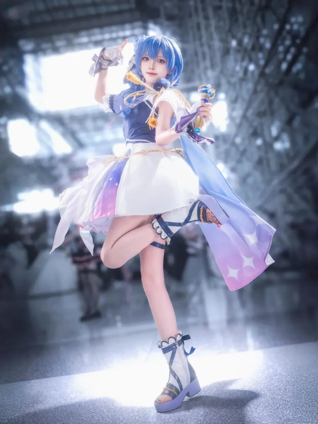 【星街彗星cos】藍髮星空魔法少女的漫展場照記錄 - 第 2 張