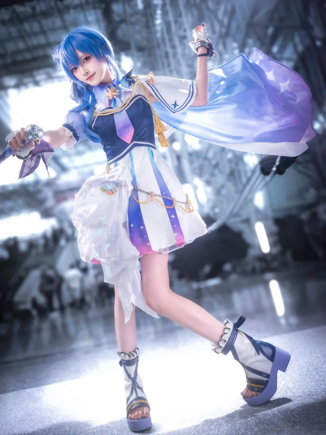 【星街彗星cos】藍髮星空魔法少女的漫展場照記錄 - 第 3 張