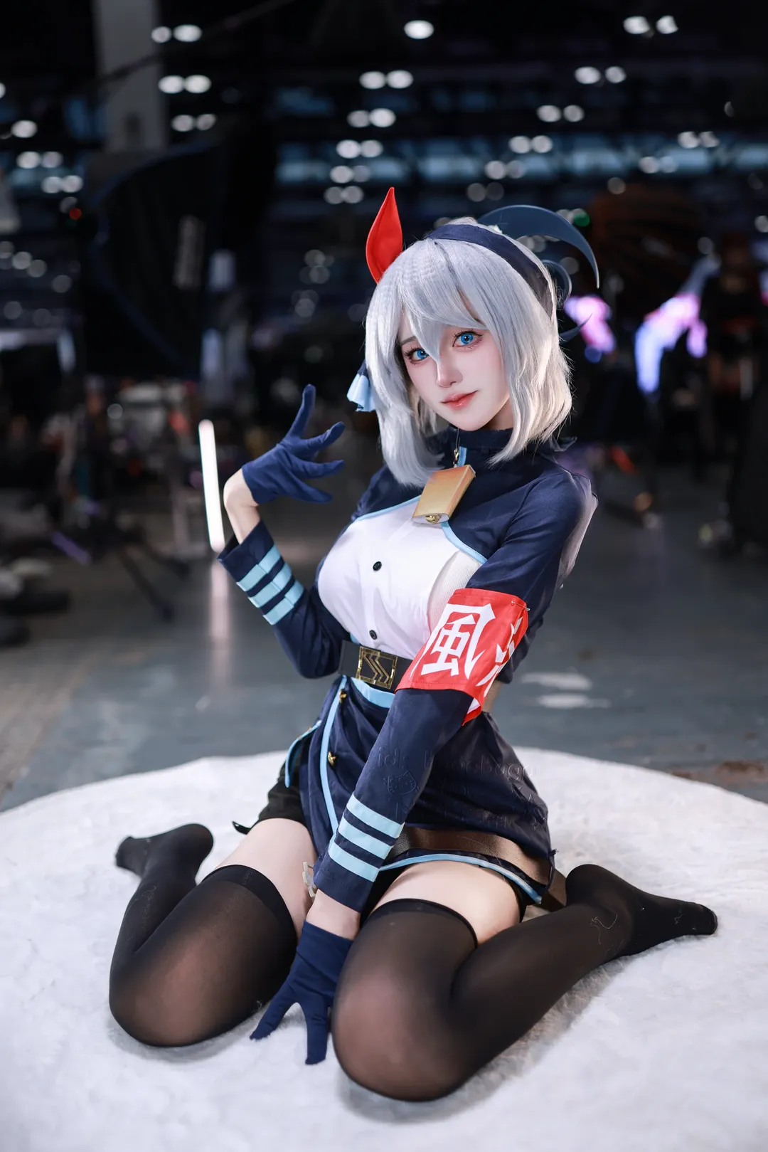 【天雨亚子cos】蔚蓝档案的服装细节和场照pose分享 - 第 1 张