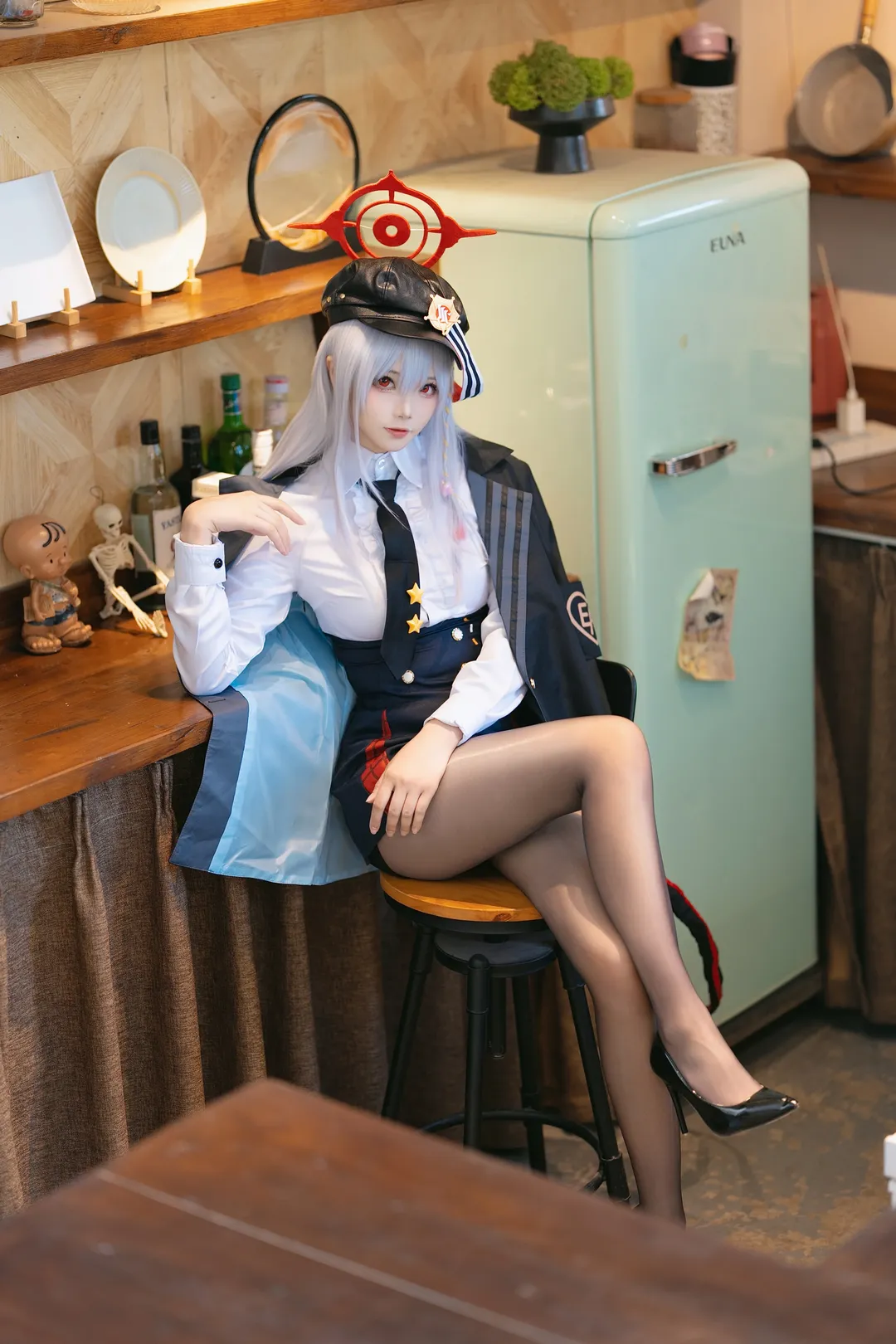 【黑馆晴奈cos】来一场复古咖啡馆的美食探索之旅 - 第 3 张