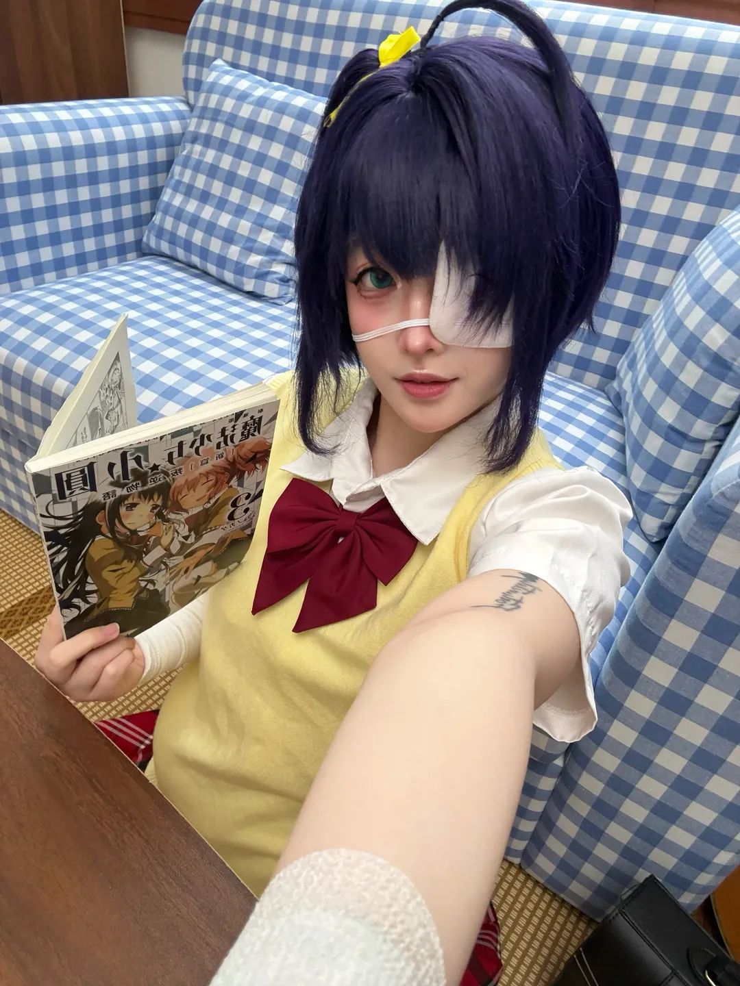 【小鸟游六花cos】中二病也要恋爱，眼罩和绷带是灵魂 - 第 6 张