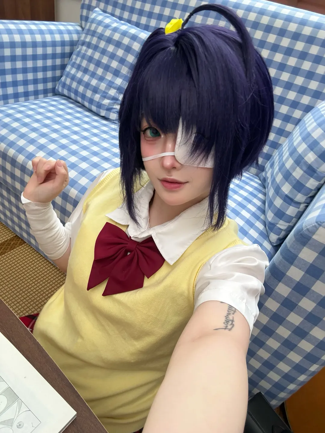 【小鸟游六花cos】中二病也要恋爱，眼罩和绷带是灵魂 - 第 7 张