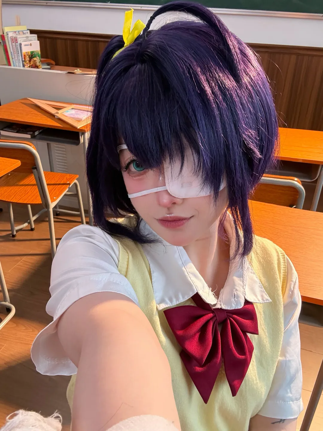 【小鸟游六花cos】中二病也要恋爱，眼罩和绷带是灵魂 - 第 9 张