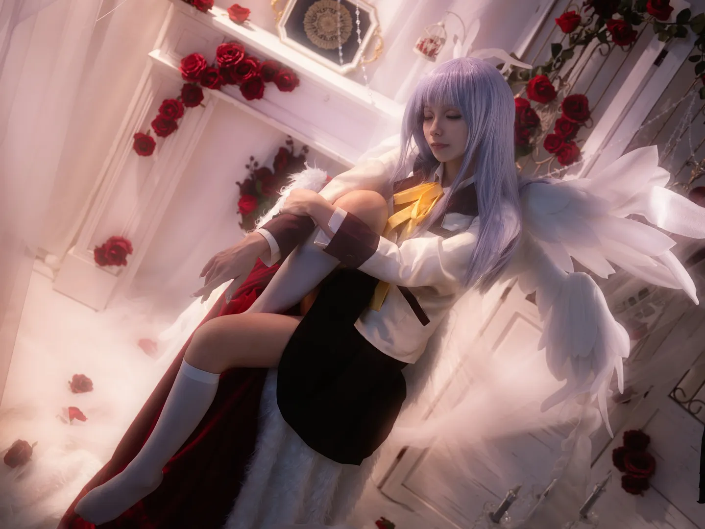 【立華奏cos】Angel Beats 紅白交織的夢幻天使 - 第 6 張