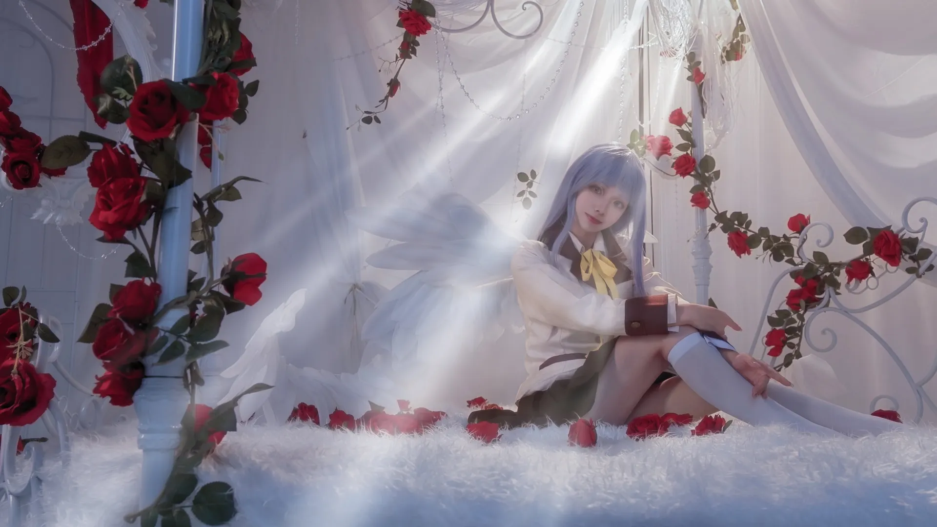 【立華奏cos】Angel Beats 紅白交織的夢幻天使 - 第 7 張