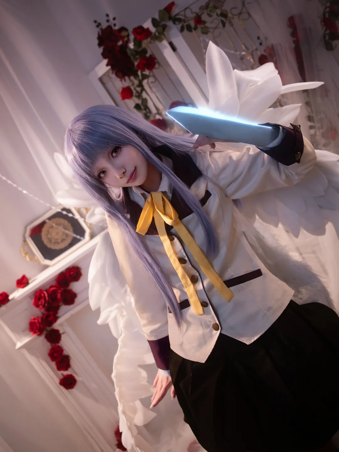 【立華奏cos】Angel Beats 紅白交織的夢幻天使 - 第 9 張