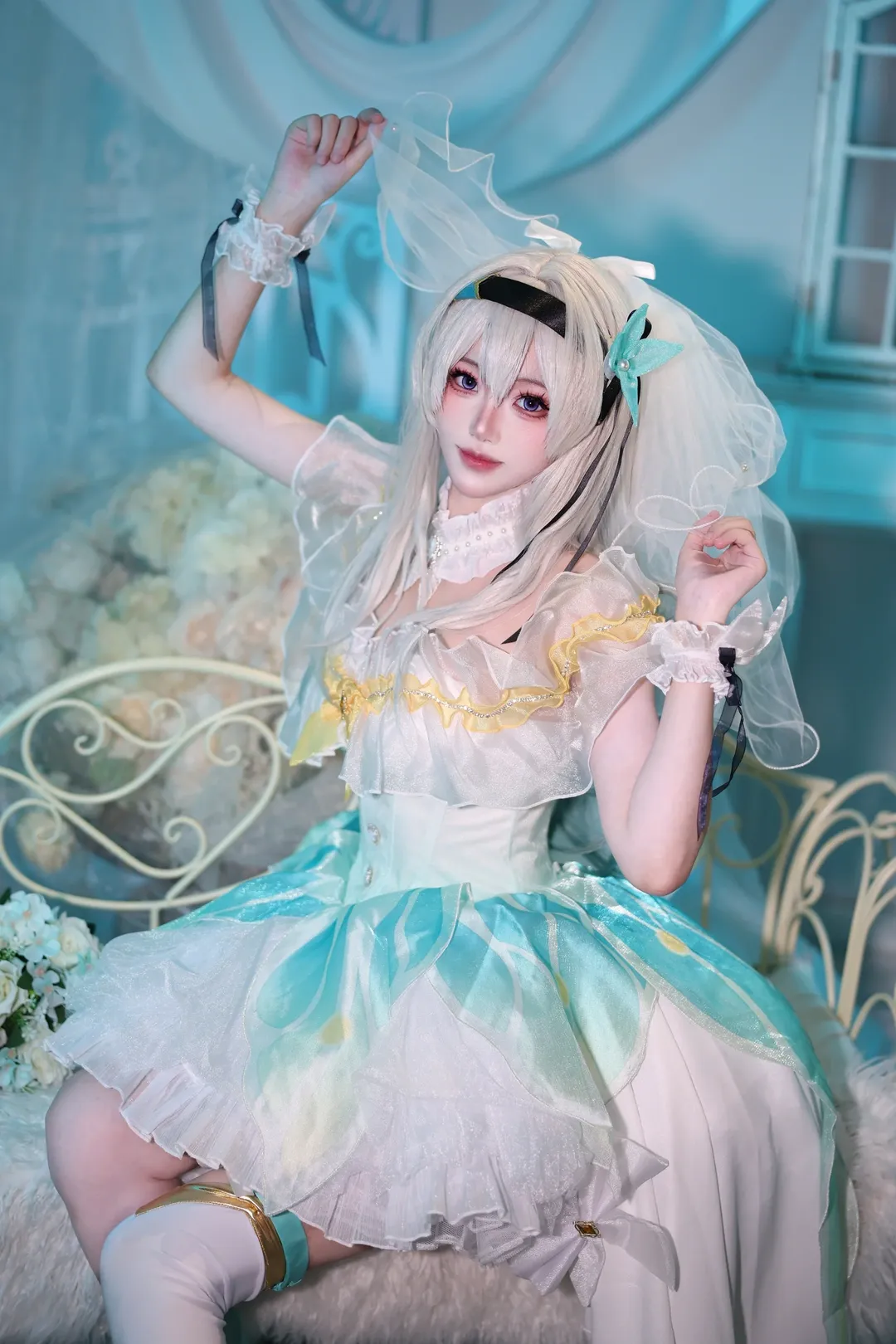 【流萤cos】崩坏星穹铁道花嫁拍摄记录 - 第 1 张
