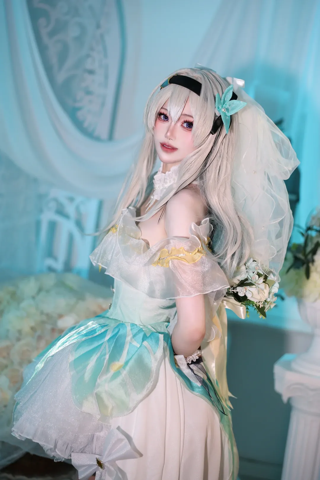 【流萤cos】崩坏星穹铁道花嫁拍摄记录 - 第 3 张