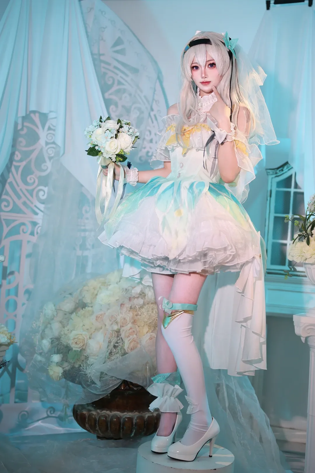 【流萤cos】崩坏星穹铁道花嫁拍摄记录 - 第 4 张