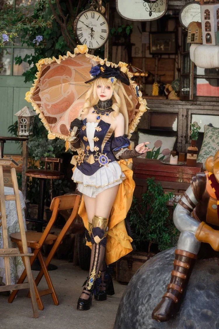 【娜維婭cos】原神娜維婭反重力假髮拍攝日記 - 第 2 張