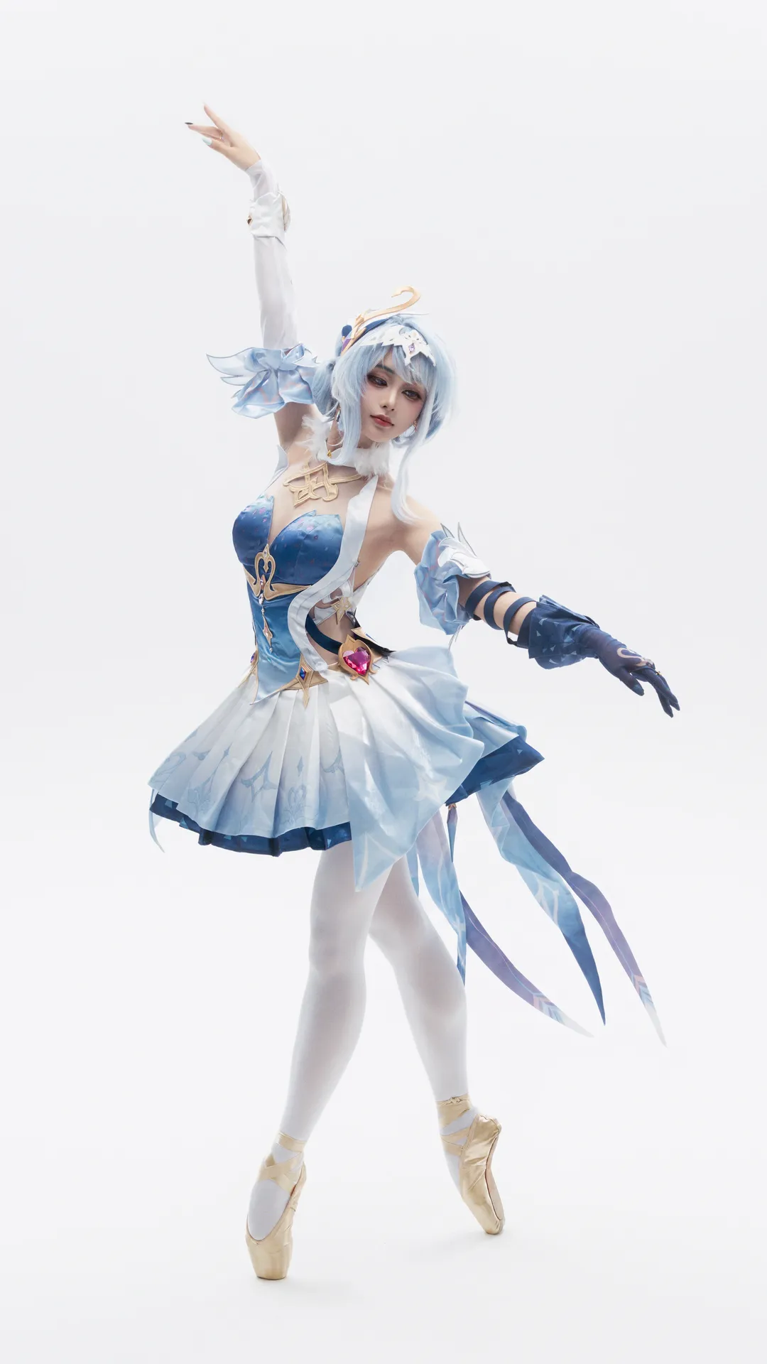 【奥黛塔cos】原神至冬剧团芭蕾舞者的完美定格 - 第 3 张