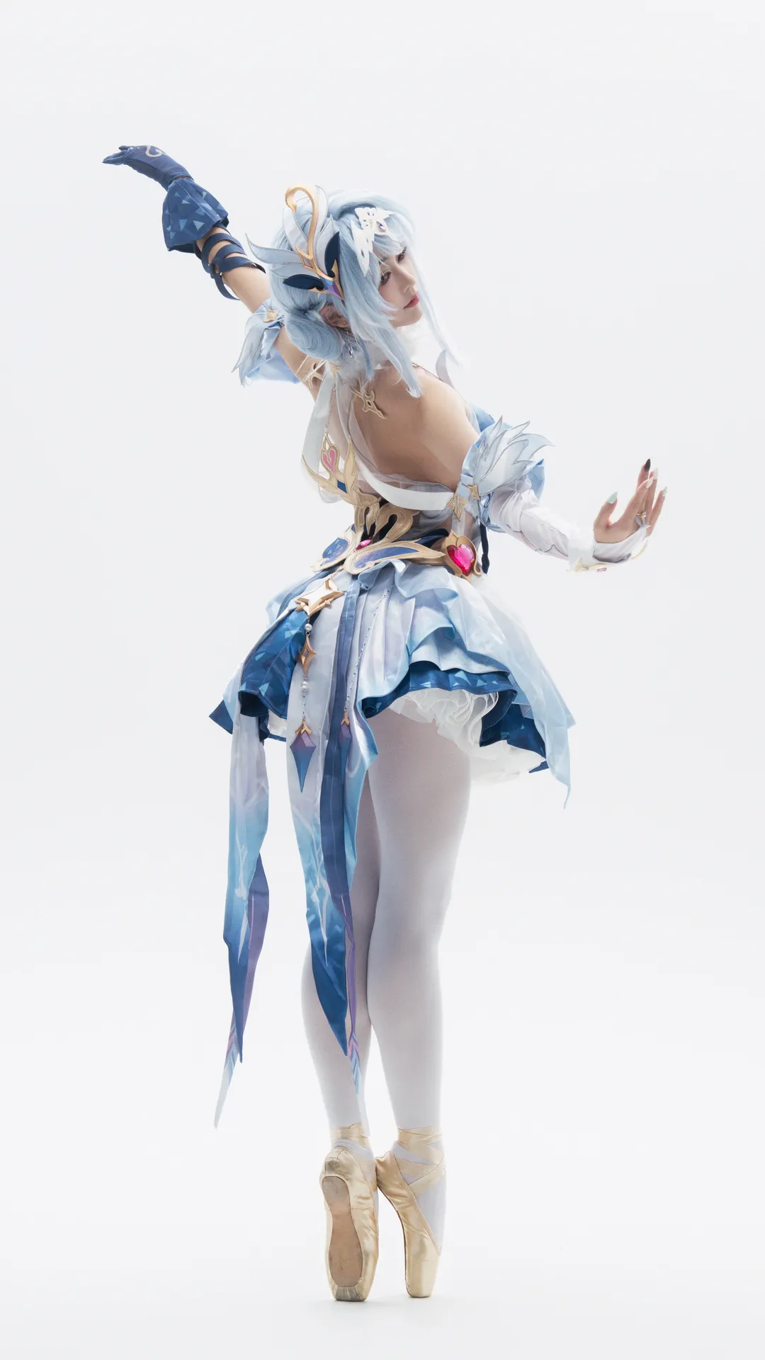 【奥黛塔cos】原神至冬剧团芭蕾舞者的完美定格 - 第 4 张