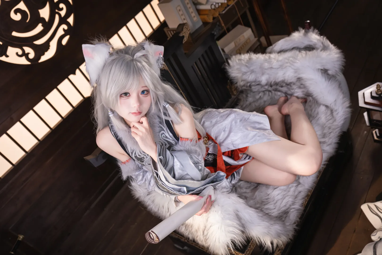 【银月cos】凡人修仙传银月，陪你一起追番喵呜 - 第 3 张