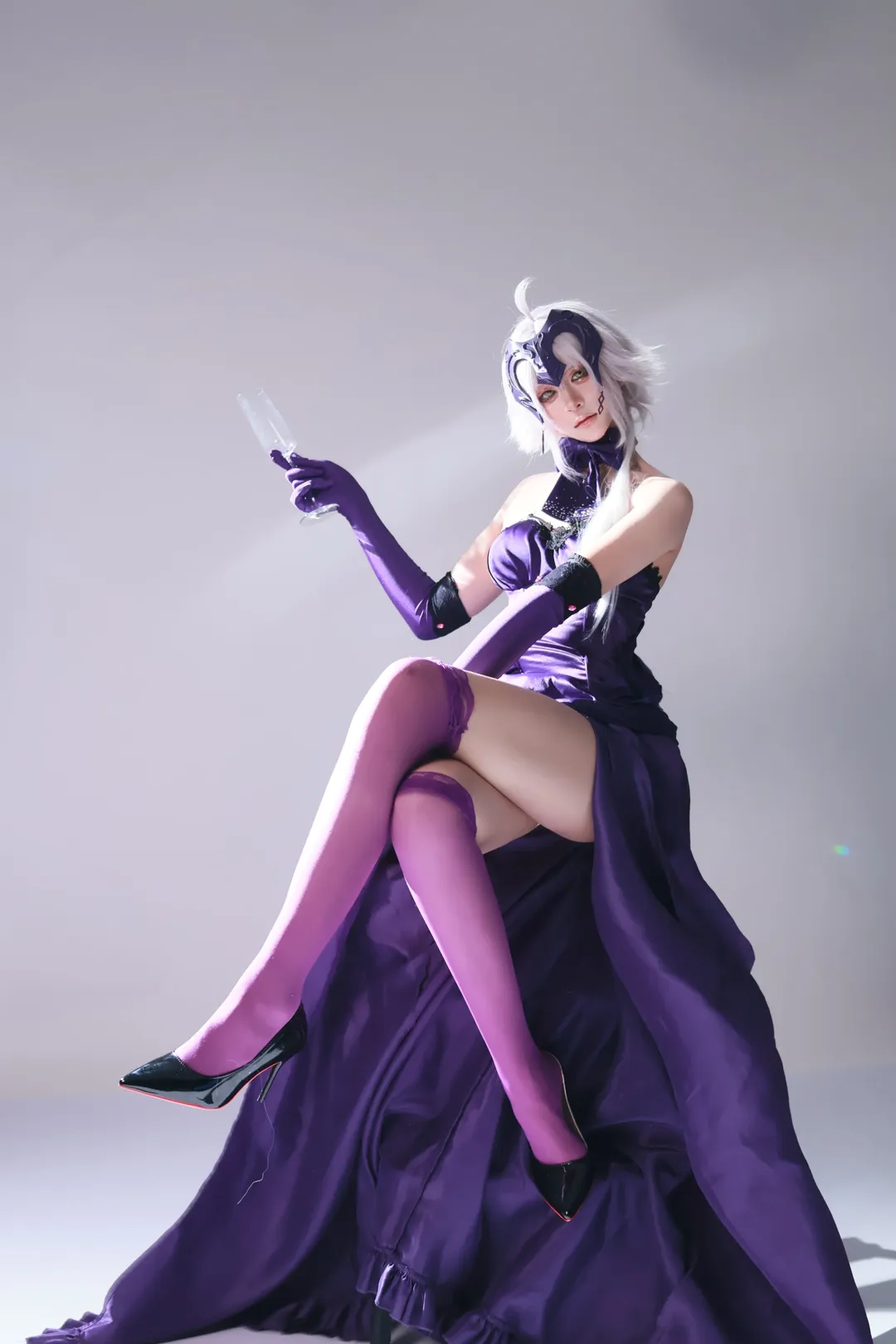 【黑貞德cos】Fate系列黑貞德華麗正片 - 第 1 張