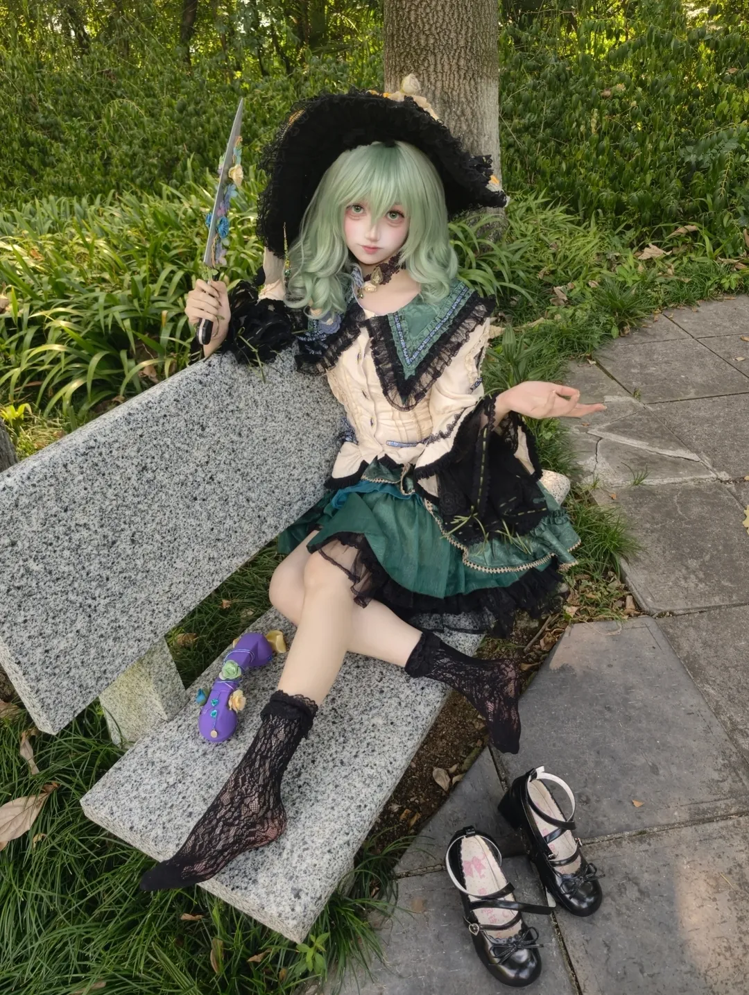 【古明地恋cos】东方Project绿发少女的无意识靠近 - 第 2 张