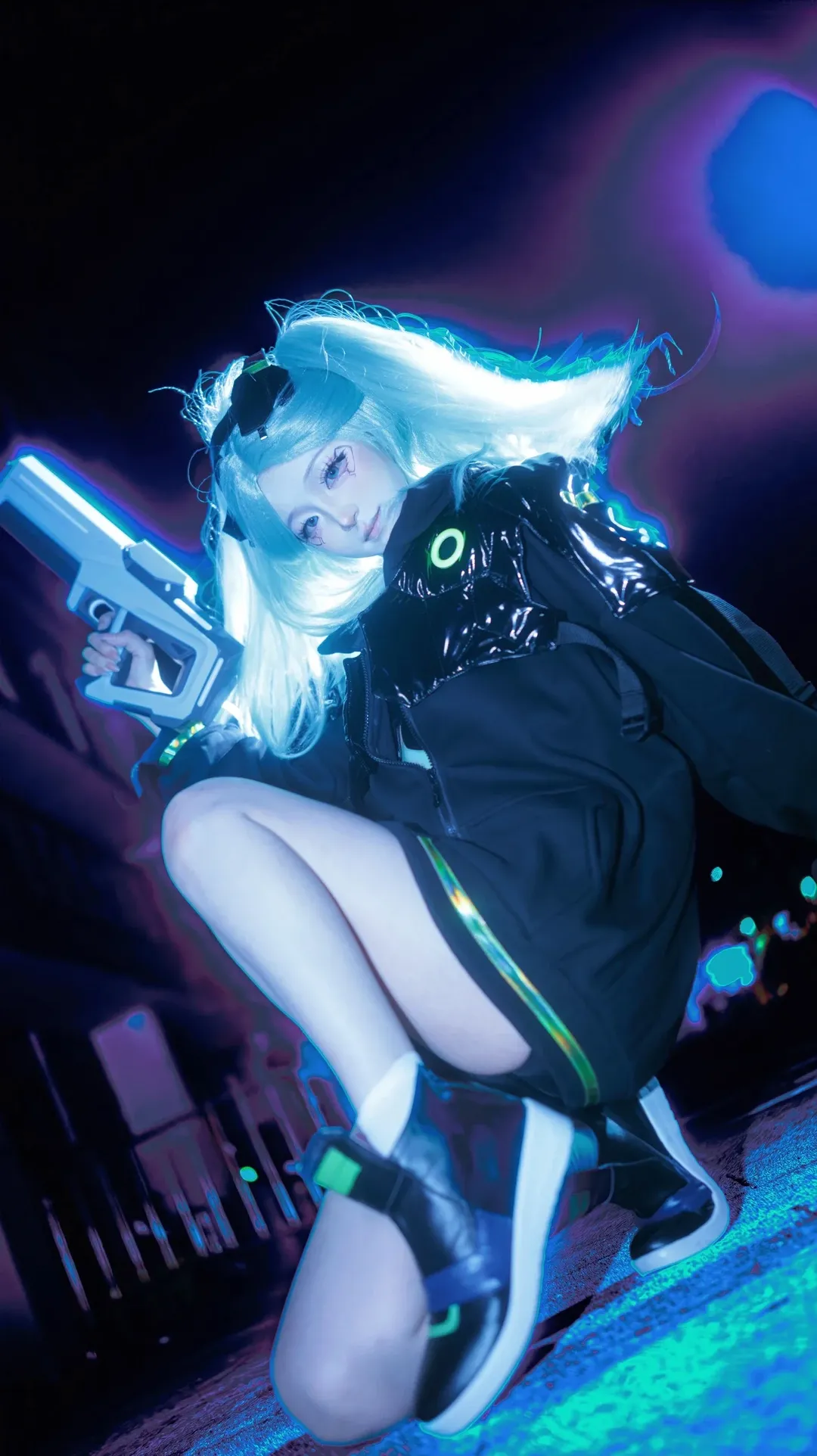 【麗貝卡cos】賽博朋克邊緣行者裡的夜之城少女 - 第 2 張