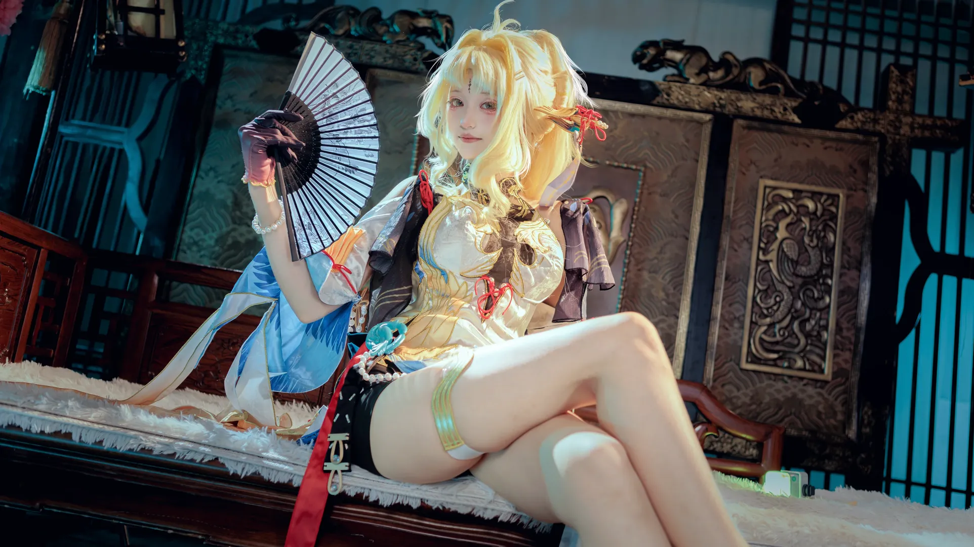【穗穗cos】鸣潮的古典韵味，灵动与柔美的光影碰撞 - 第 2 张