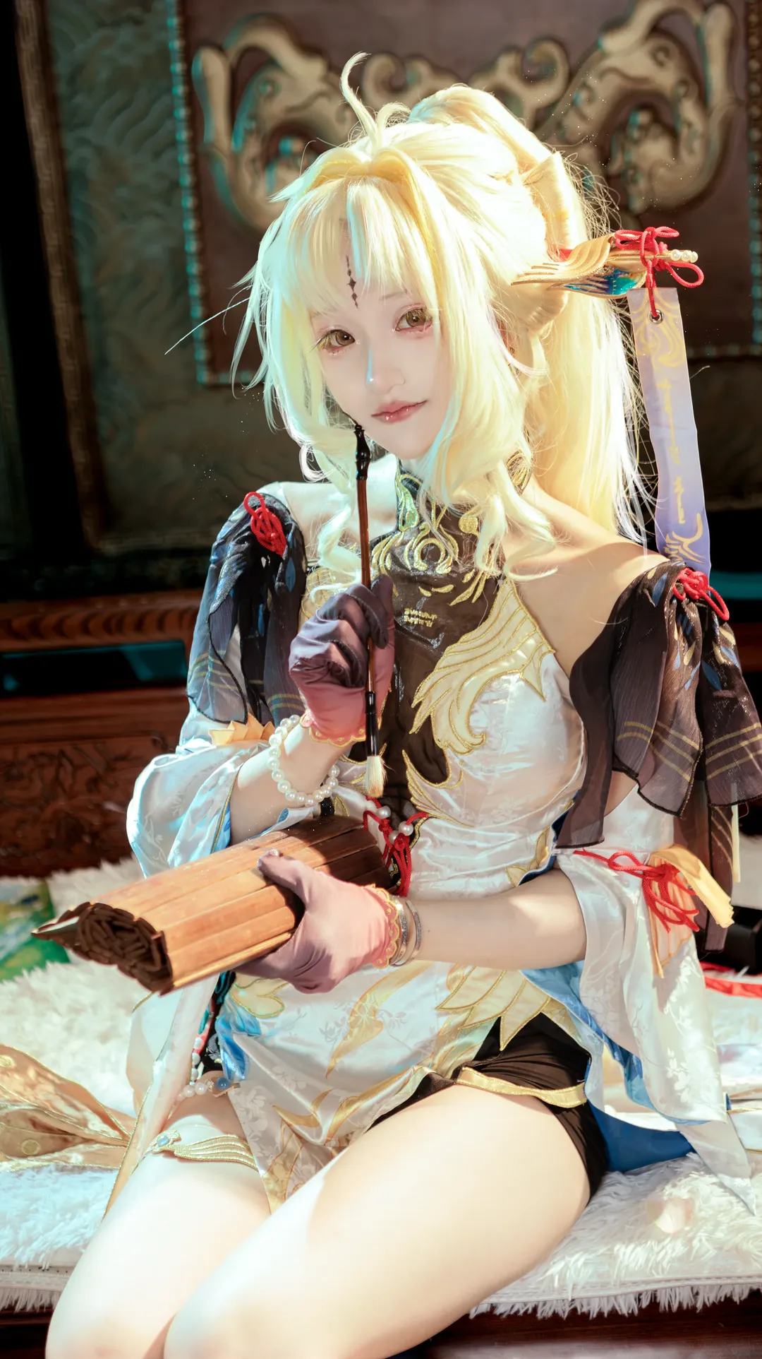 【穗穗cos】鸣潮的古典韵味，灵动与柔美的光影碰撞 - 第 5 张