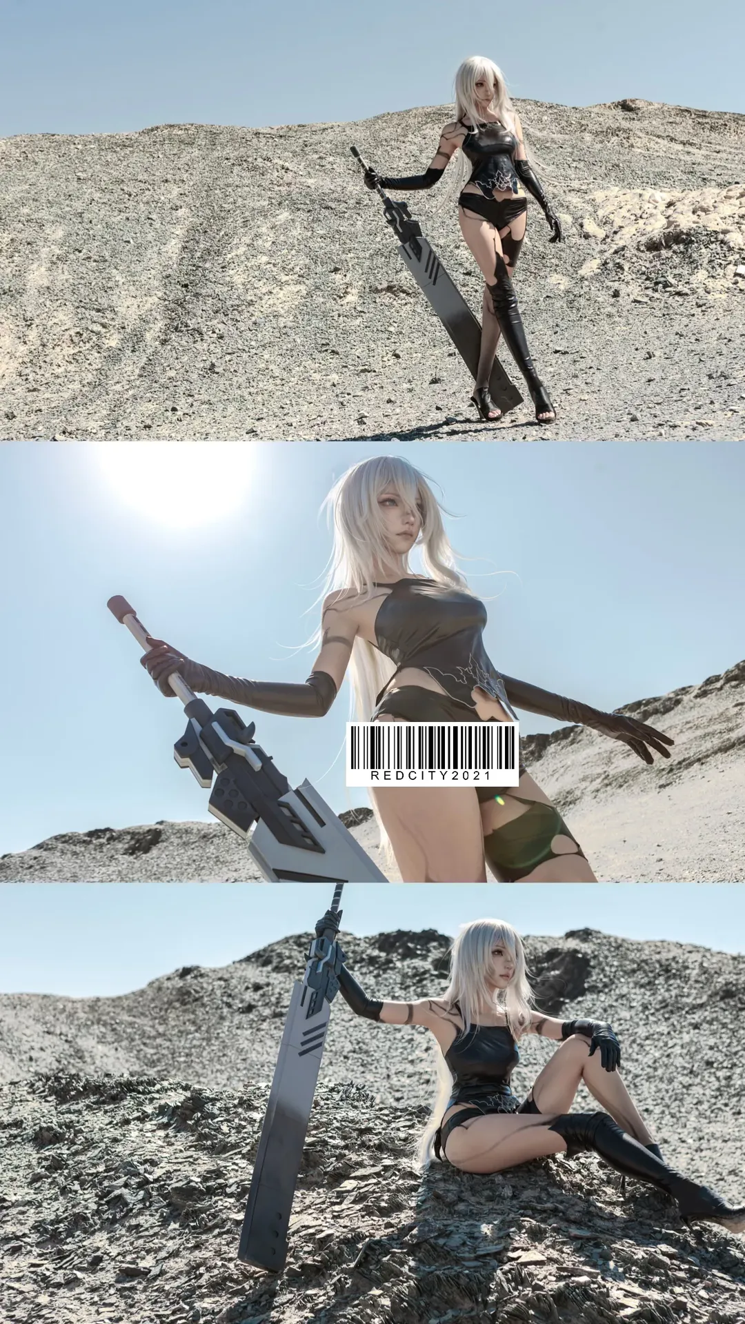 【A2cos】荒漠中的战斗员，来自《尼尔机械纪元》的正片分享 - 第 1 张