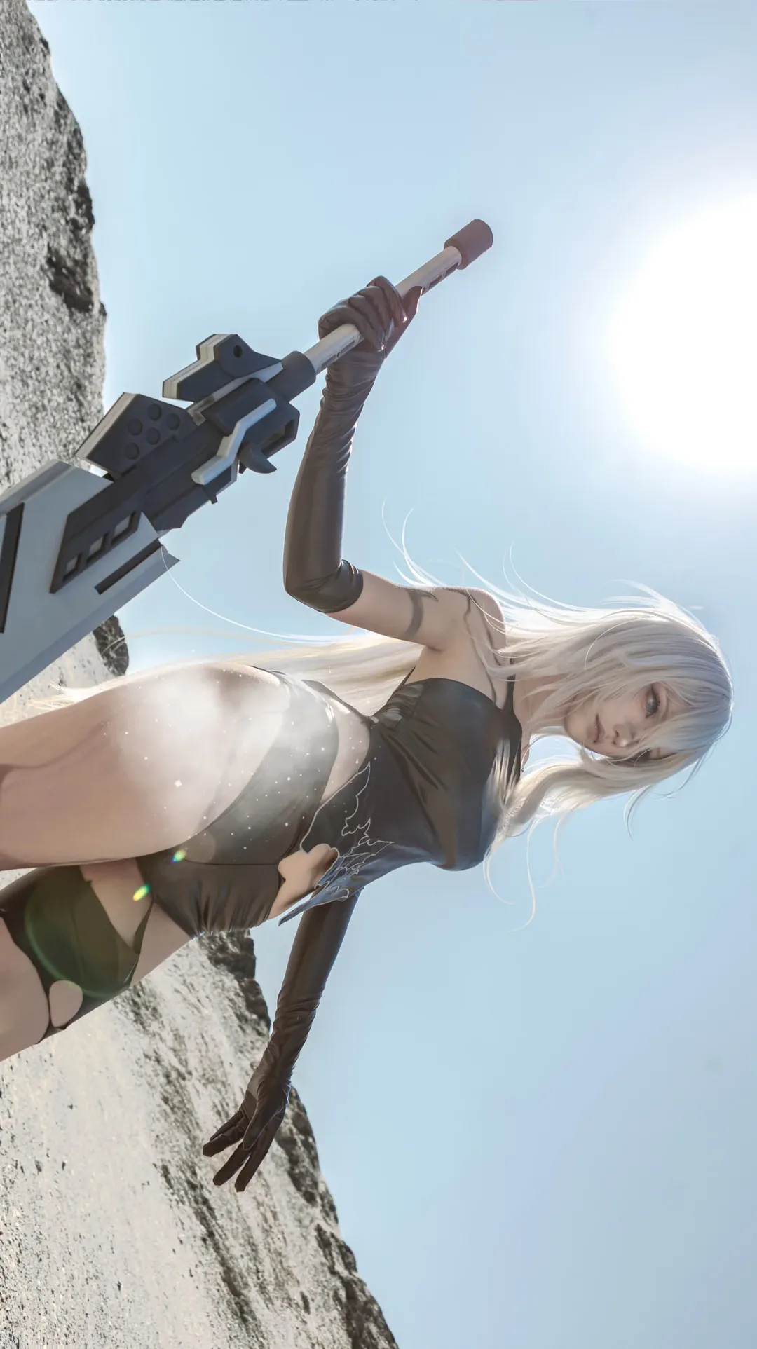 【A2cos】荒漠中的战斗员，来自《尼尔机械纪元》的正片分享 - 第 2 张