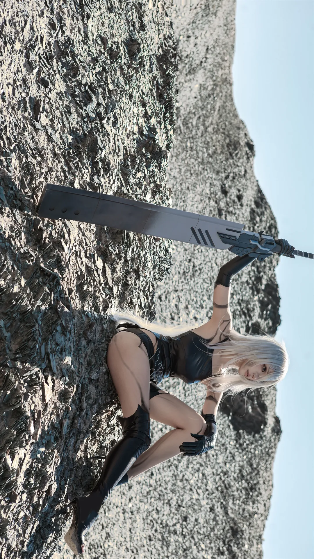 【A2cos】荒漠中的战斗员，来自《尼尔机械纪元》的正片分享 - 第 3 张