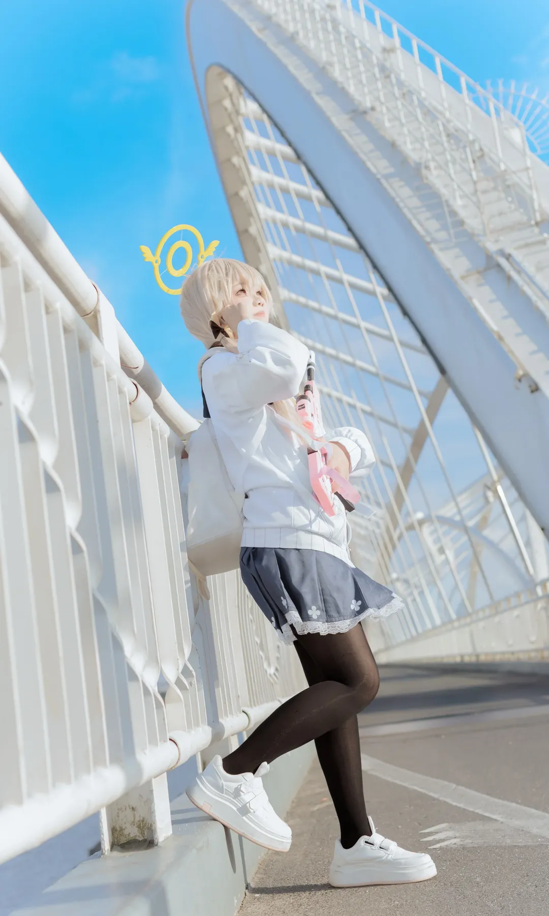 【阿慈谷日富美cos】蓝天下的水手服穿搭拍摄记录 - 第 2 张