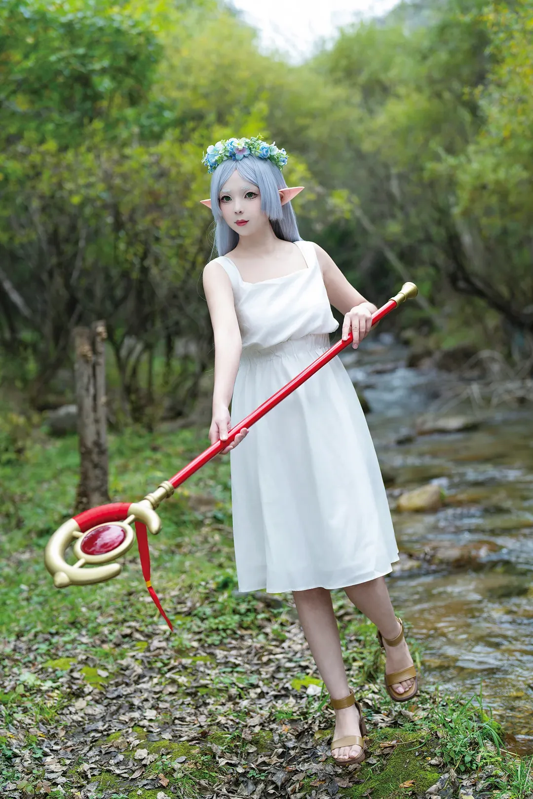 【芙莉莲cos】葬送的芙莉莲，静谧森林中的修行时光 - 第 2 张