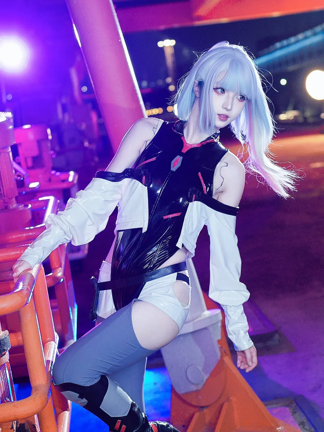 【露西cos】賽博朋克邊緣行者的夜之城氛圍感 - 第 11 張