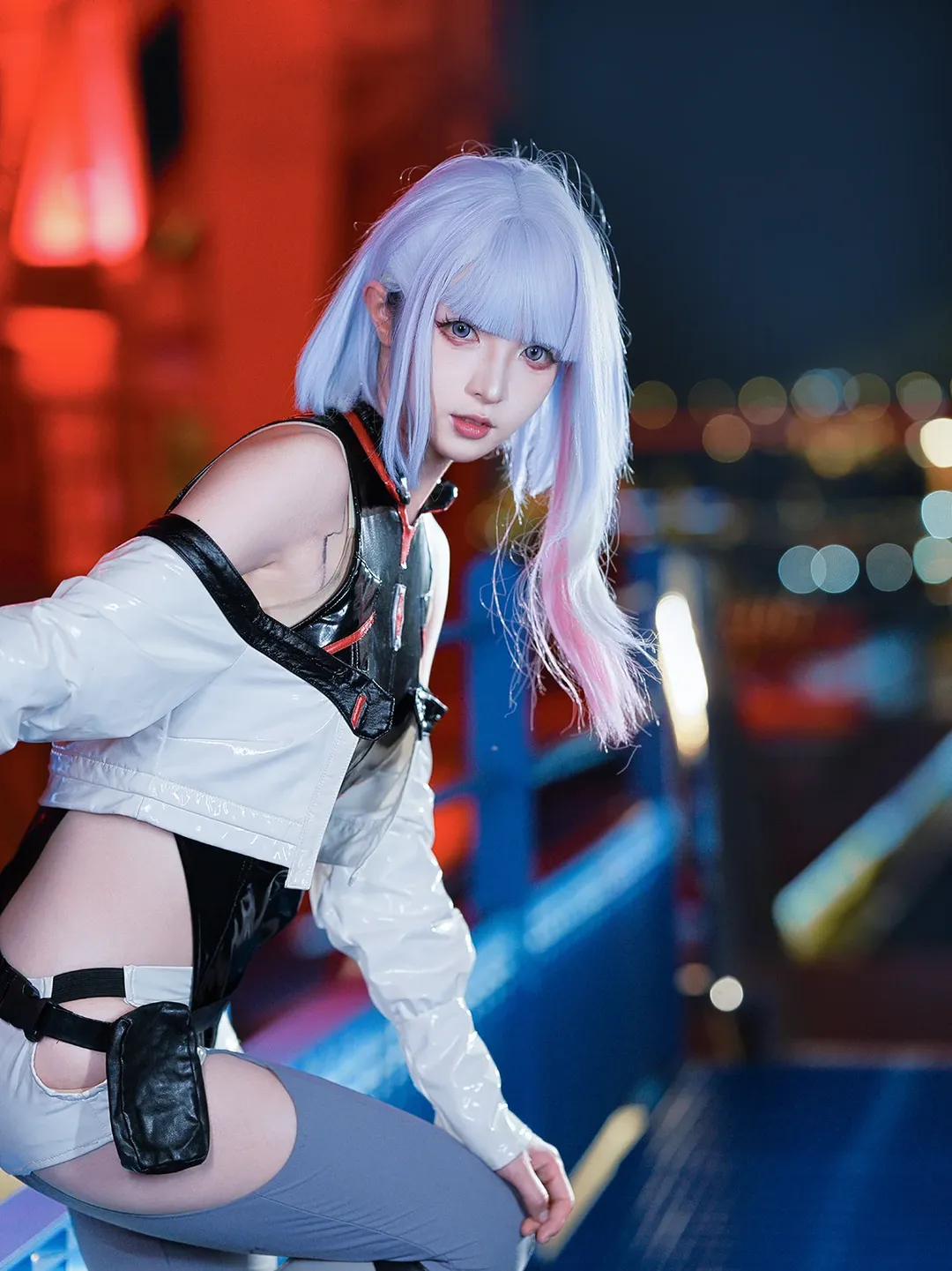 【露西cos】賽博朋克邊緣行者的夜之城氛圍感 - 第 12 張