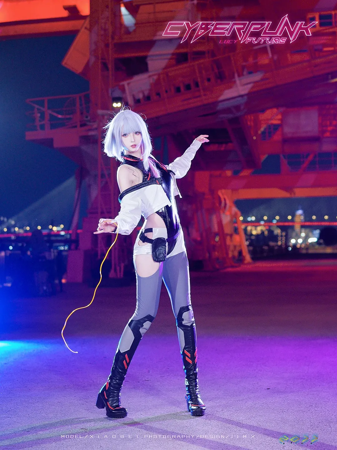 【露西cos】賽博朋克邊緣行者的夜之城氛圍感 - 第 3 張