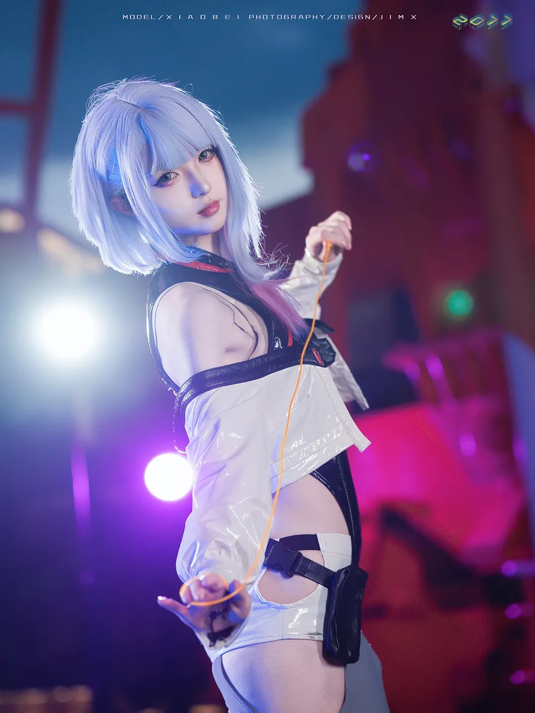 【露西cos】賽博朋克邊緣行者的夜之城氛圍感 - 第 5 張
