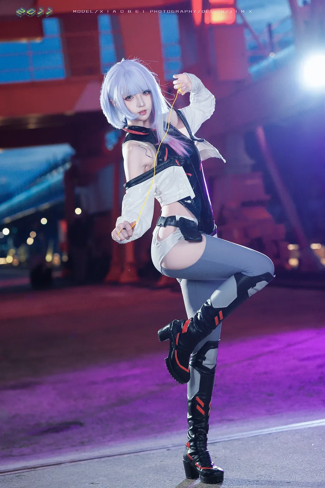 【露西cos】賽博朋克邊緣行者的夜之城氛圍感 - 第 6 張