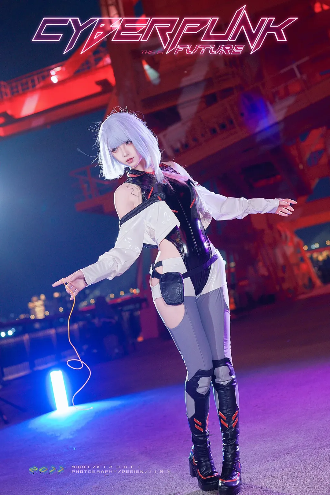 【露西cos】賽博朋克邊緣行者的夜之城氛圍感 - 第 7 張