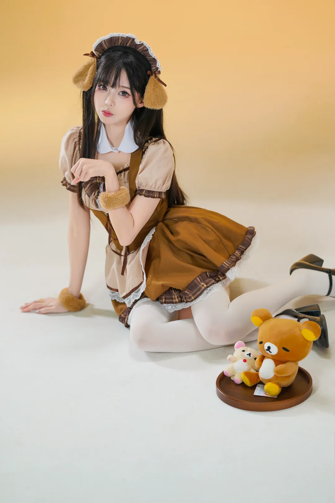 柴犬女僕裝扮，白棚裡的元氣拍攝記錄 - 第 6 張