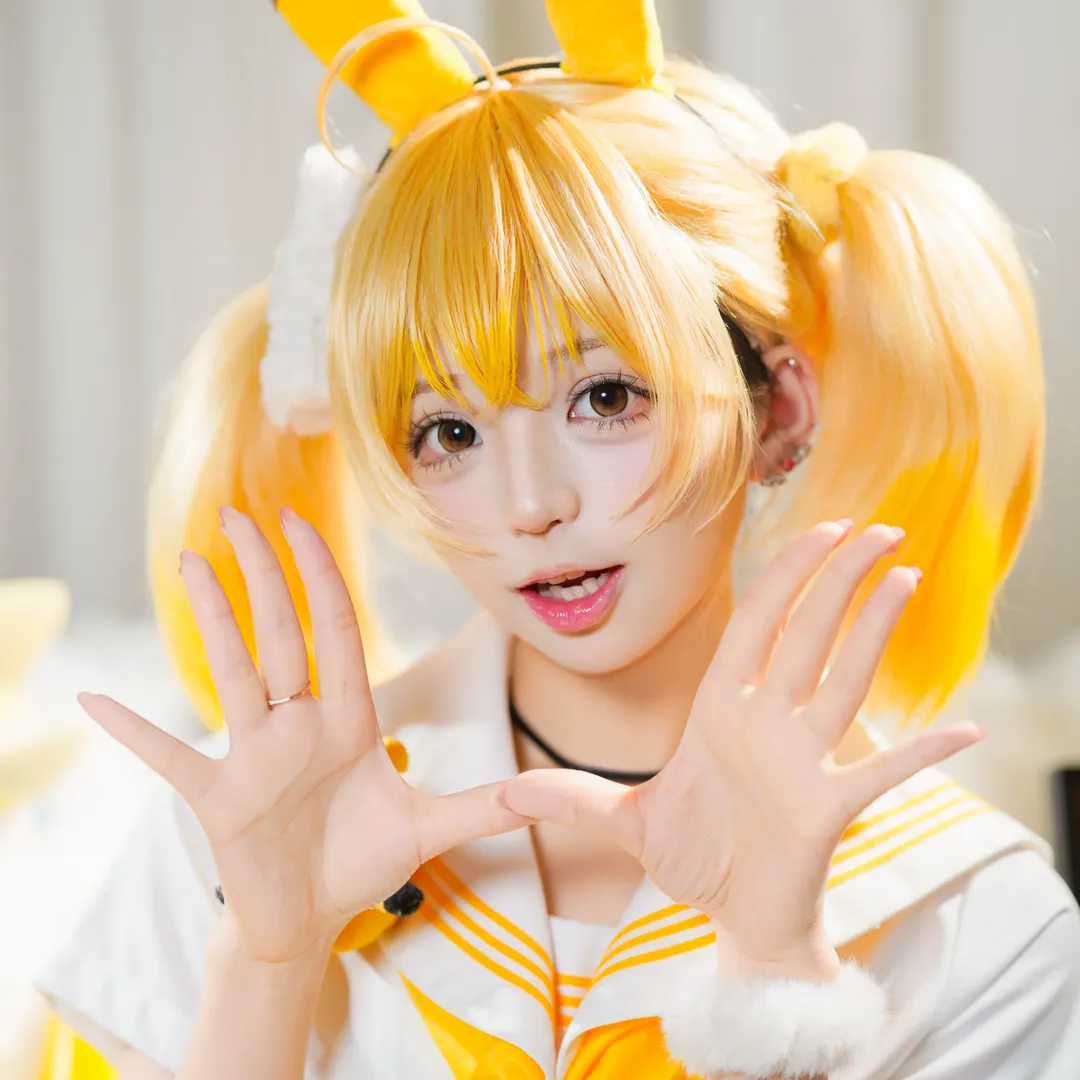 【皮卡丘cos】精灵宝可梦的元气黄色系写真 - 第 4 张