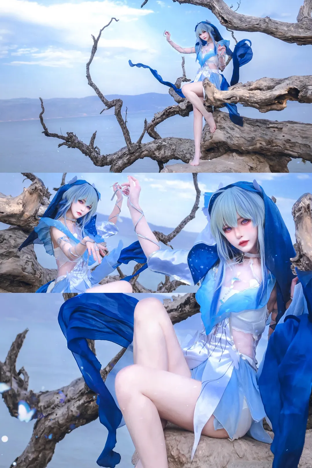 【守岸人cos】在大理洱海边，还原鸣潮里的那一抹蓝色 - 第 1 张