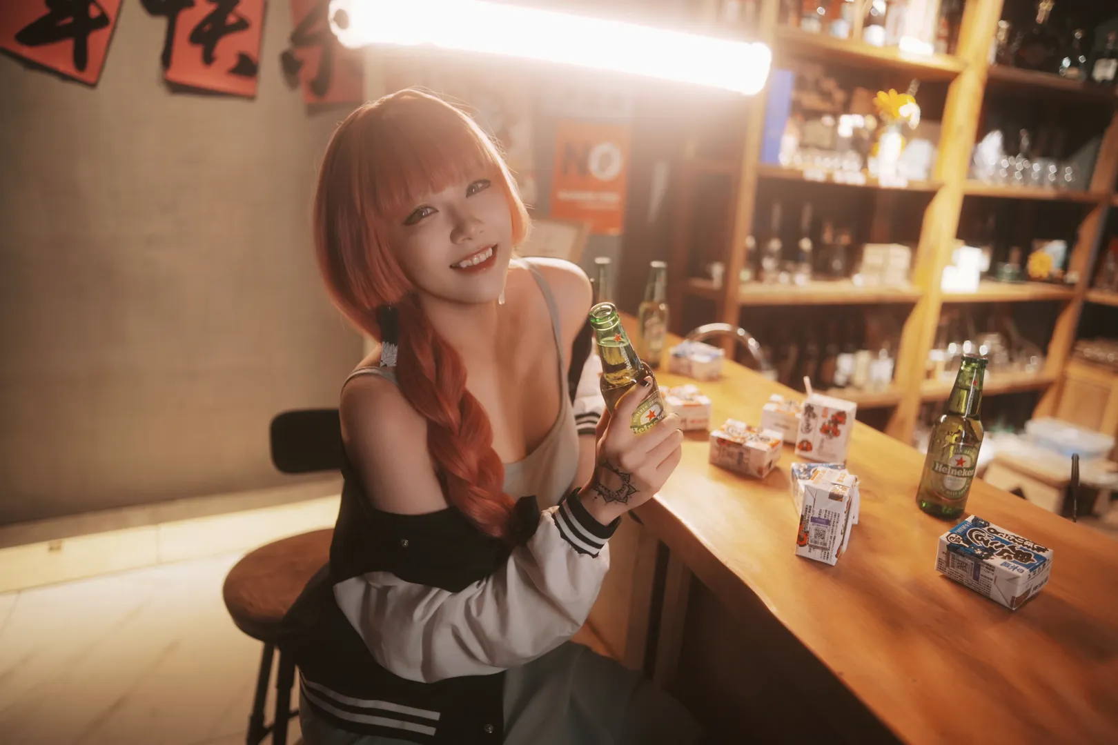 【廣井菊裡cos】孤獨搖滾的搖滾酒蒙子，微醺感拉滿 - 第 10 張