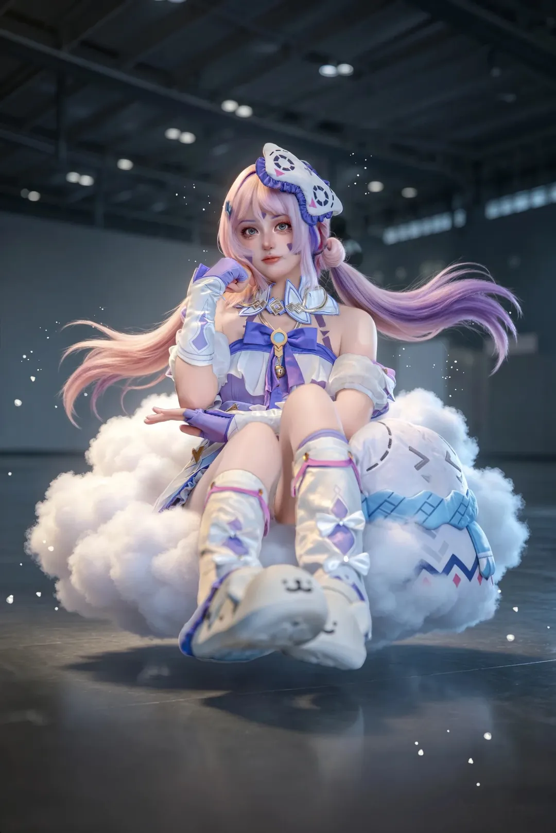 【茜特菈莉cos】原神 慵懒云朵与中性调场照 - 第 1 张
