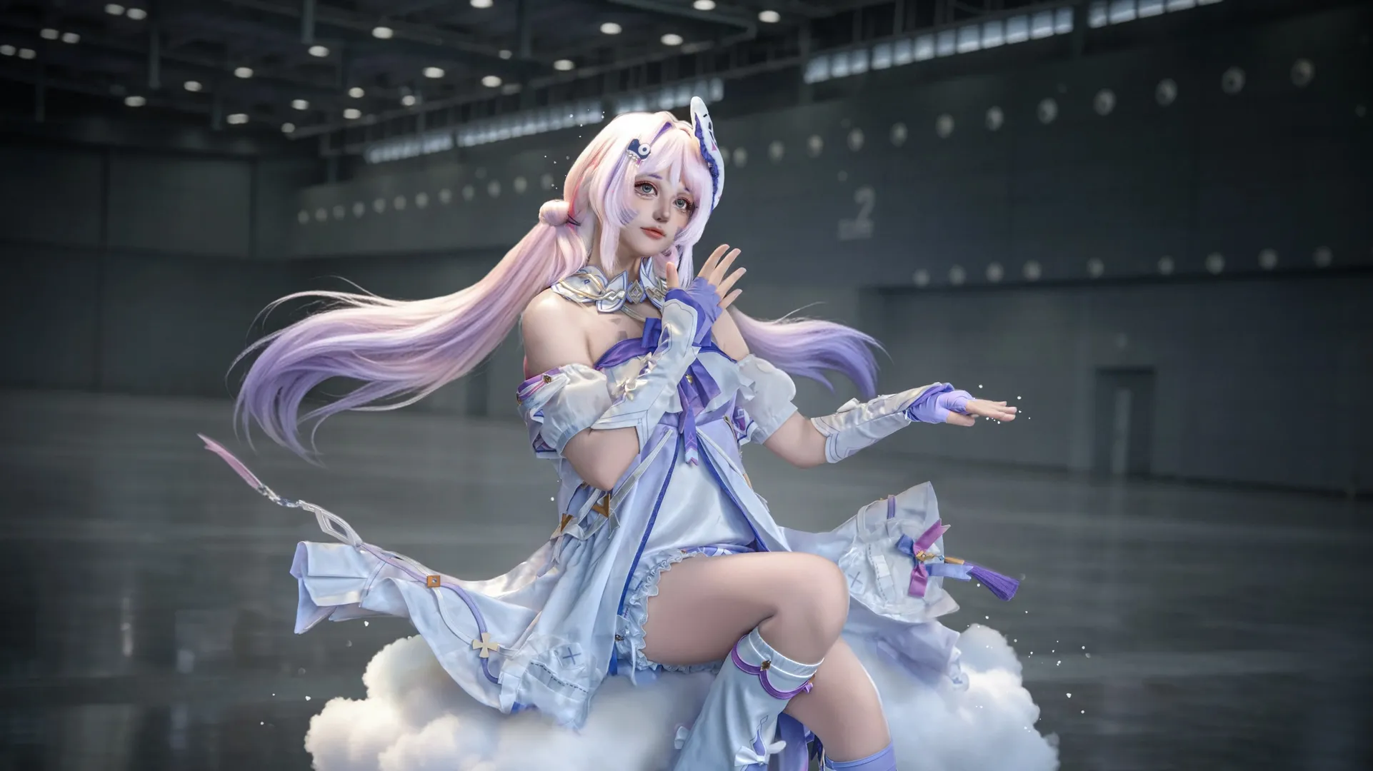【茜特菈莉cos】原神 慵懒云朵与中性调场照 - 第 3 张