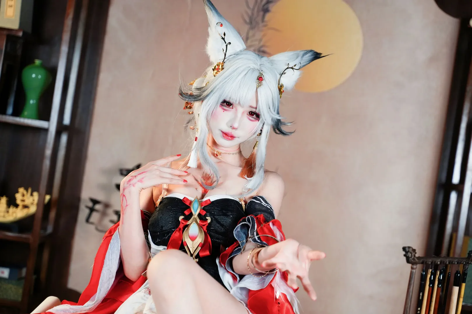 【心月狐cos】鸣潮梦洲的狐狸大姐姐 - 第 3 张