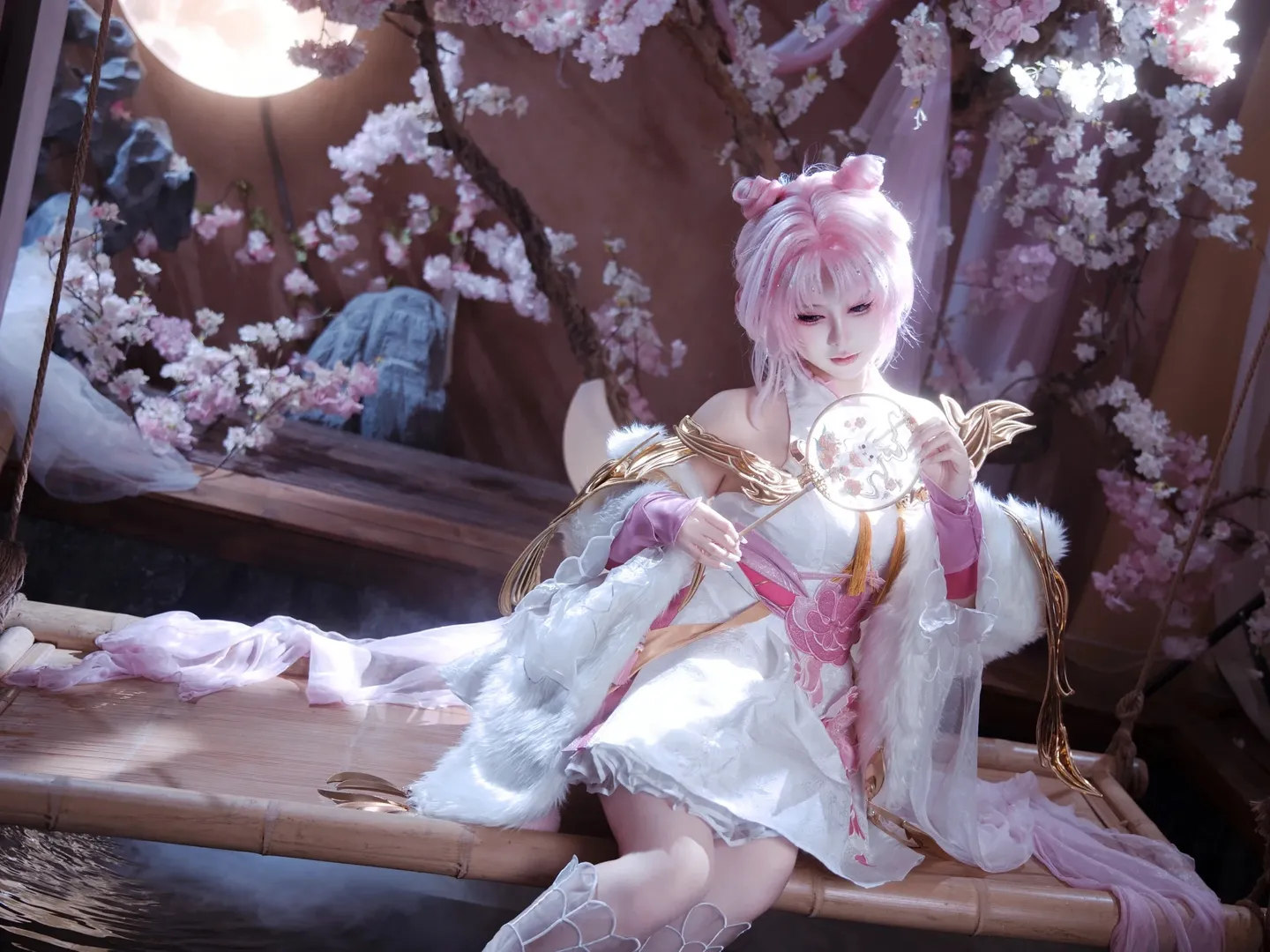 【嫦娥cos】王者荣耀拒霜思，花开之期是约定 - 第 1 张