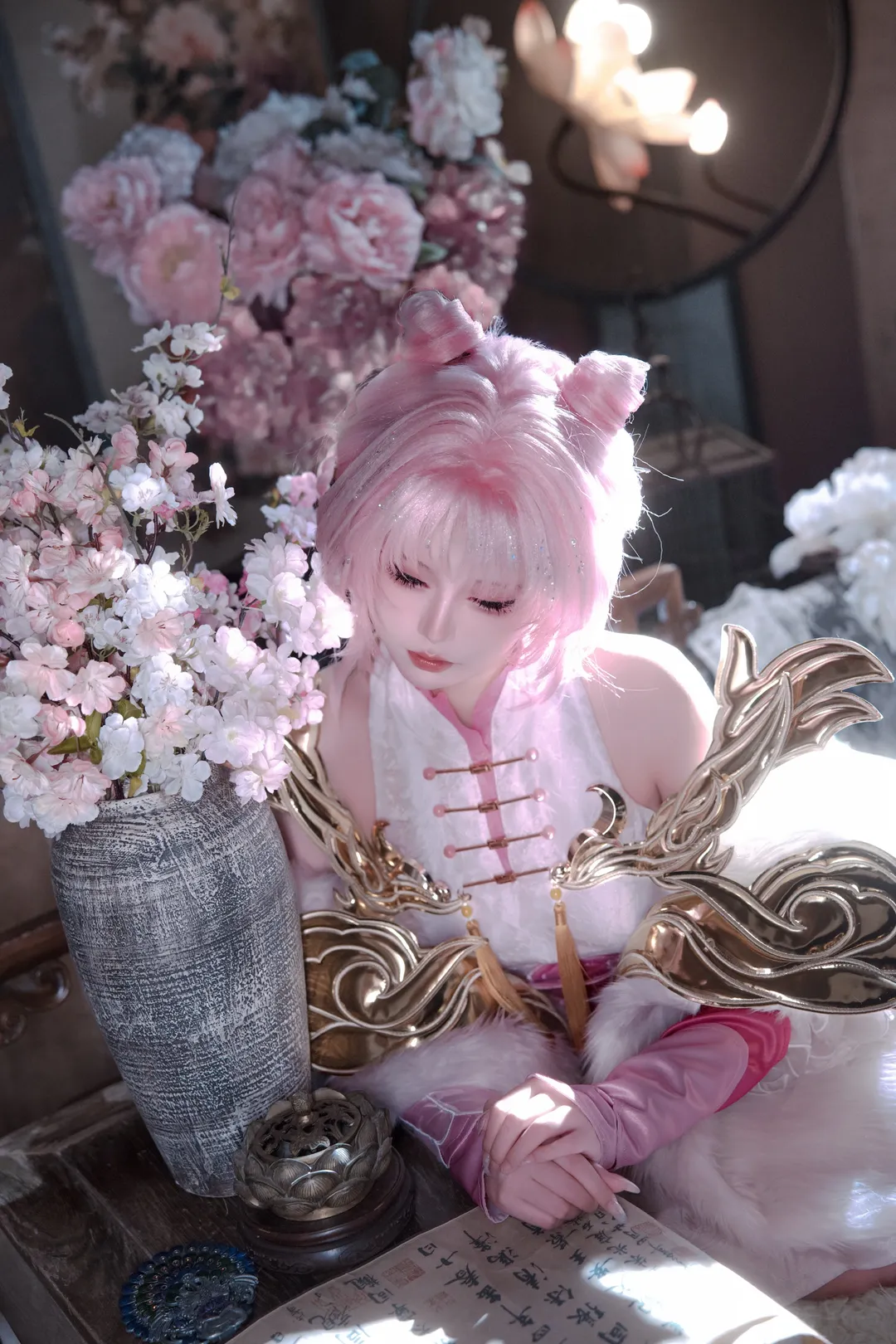 【嫦娥cos】王者荣耀拒霜思，花开之期是约定 - 第 3 张