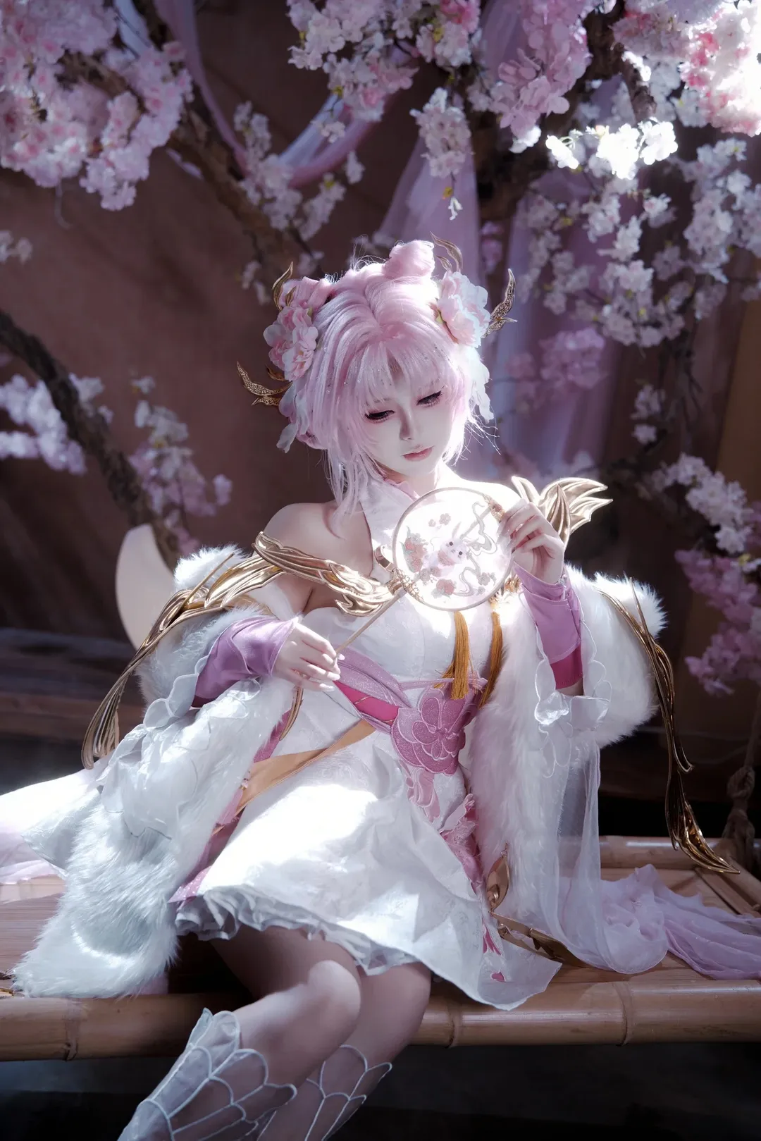 【嫦娥cos】王者荣耀拒霜思，花开之期是约定 - 第 5 张
