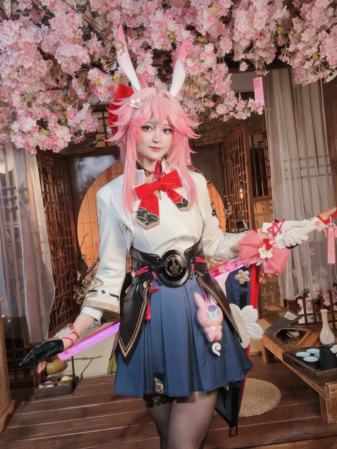 【绯英cos】崩坏星穹铁道樱花树下的执剑少女